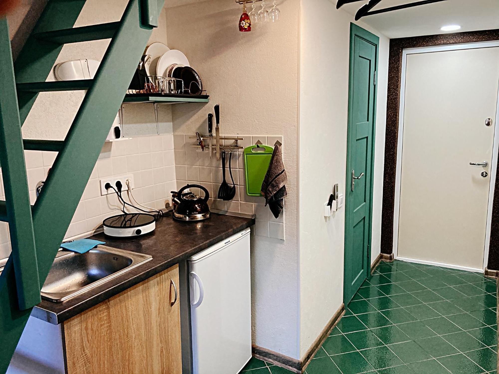 Studio di 19 m² in Appartamento con 1 bagno privato in zona Odessa Centro Esterno foto